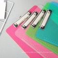 Plastic board clip writing pad color translucent folder office supplies A4 copy board ordering board wholesale